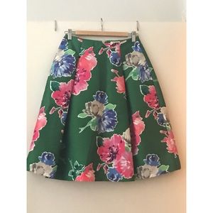 Kate Spade Full Floral Skirt
